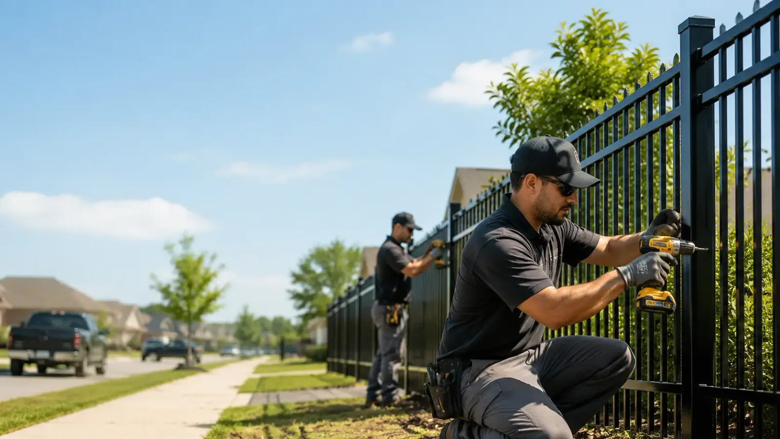Metal Fence Installation in Star Lake, WI